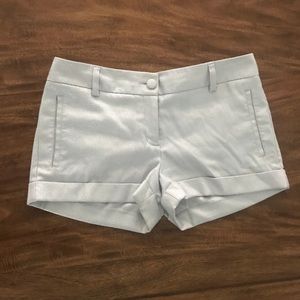 Express Metallic Shorts